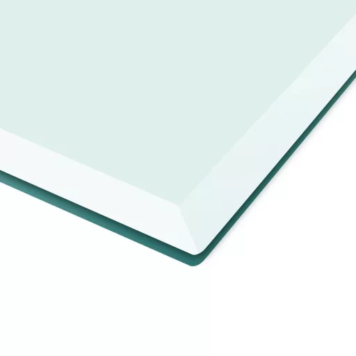Edzett üveg asztallap téglalap alakú 1200 x 650 mm