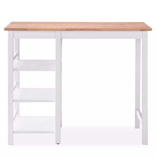 3 részes fehér MDF bárgarnitúra