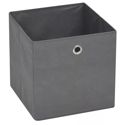 10 db szürke, nem szőtt tárolódoboz 32 x 32 x 32 cm