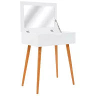 MDF öltözőasztal tükörrel 60 x 40 x 75 cm