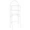 Fehér WC feletti tárolóállvány 60 x 33 x 174 cm