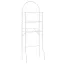 Fehér WC feletti tárolóállvány 60 x 33 x 174 cm