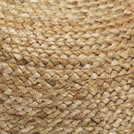 Kézzel készült juta puff 45 x 30 cm