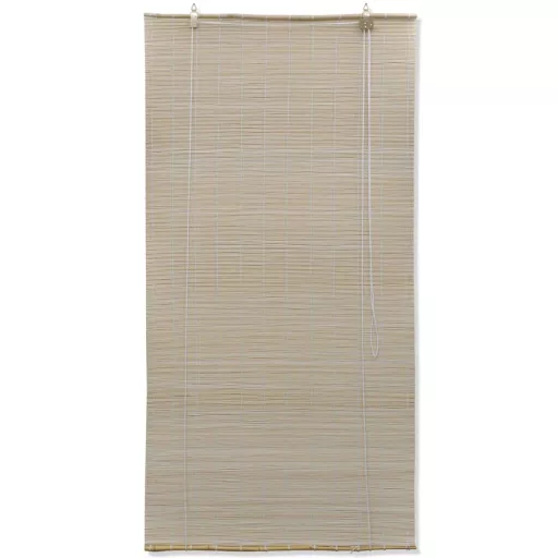 2 db természetes bambuszroló 120 x 160 cm