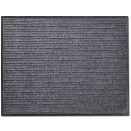 4 db szürke PVC lábtörlő 90 x 60 cm