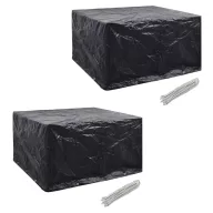   2 db védőhuzat 6 személyes polyrattan szetthez 172 x 113 cm