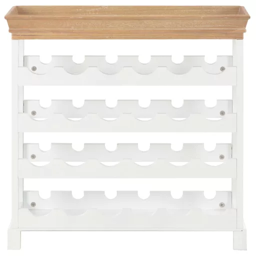 Fehér MDF borszekrény 70 x 22,5 x 70,5 cm