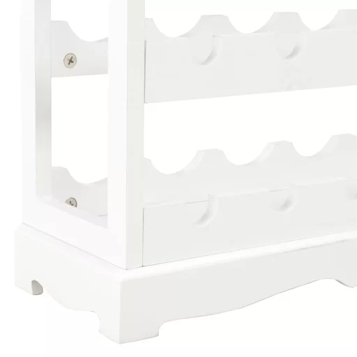 Fehér MDF borszekrény 70 x 22,5 x 70,5 cm