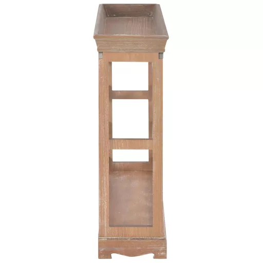 Barna MDF borszekrény 70 x 22,5 x 70,5 cm