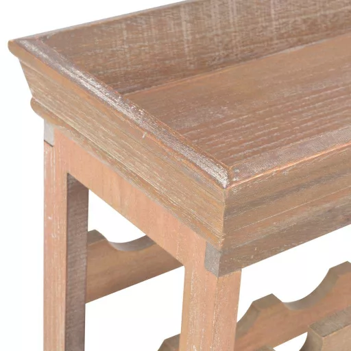 Barna MDF borszekrény 70 x 22,5 x 70,5 cm