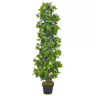 Zöld, cserepes műbabérfa 150 cm