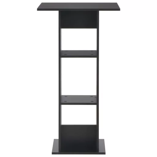 280206  Bar Table Black 60x60x110 cm
