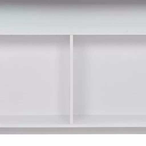 Fehér bárasztal 2 asztallappal 130 x 40 x 120 cm