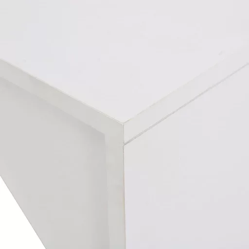 Fehér bárasztal szekrénnyel 115 x 59 x 200 cm