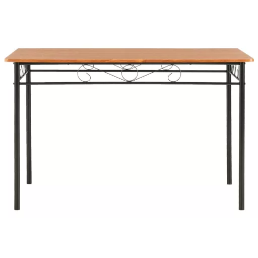 Barna MDF étkezőasztal 120 x 70 x 75 cm