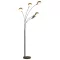 Ezüst állólámpa 200 cm 5 db E14 típusú foglalattal