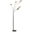 Ezüst állólámpa 200 cm 5 db E14 típusú foglalattal