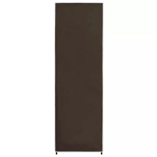Barna szövet ruhásszekrény 87 x 49 x 159 cm