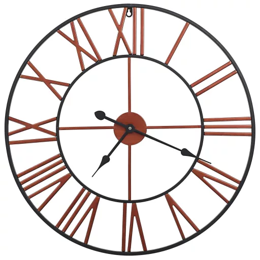 Piros fém falióra 58 cm
