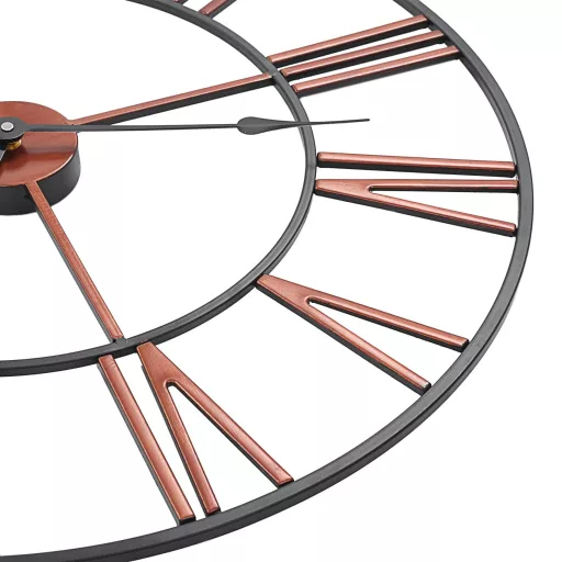 Piros fém falióra 58 cm