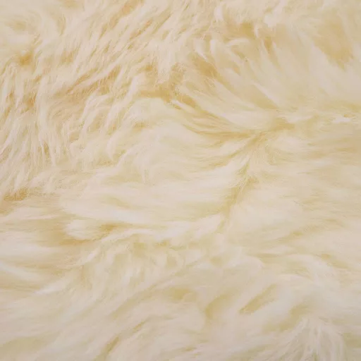 Fehér báránybőr szőnyeg 60 x 180 cm