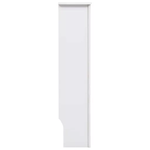 Fehér MDF radiátorburkolat 112 x 19 x 81,5 cm