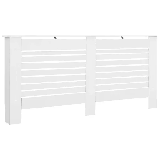 Fehér MDF radiátorburkolat 172 x 19 x 81,5 cm