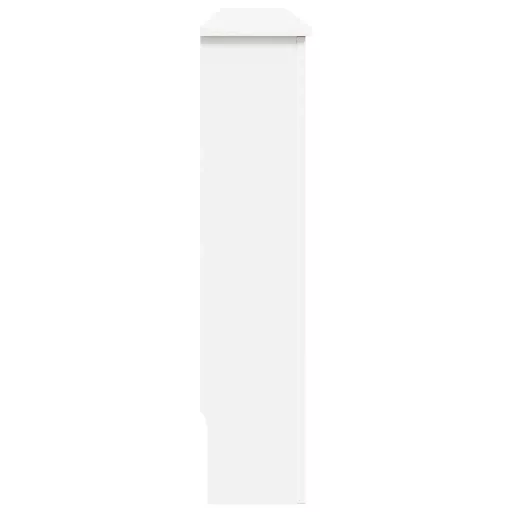 Fehér MDF radiátorburkolat 112 x 19 x 81,5 cm