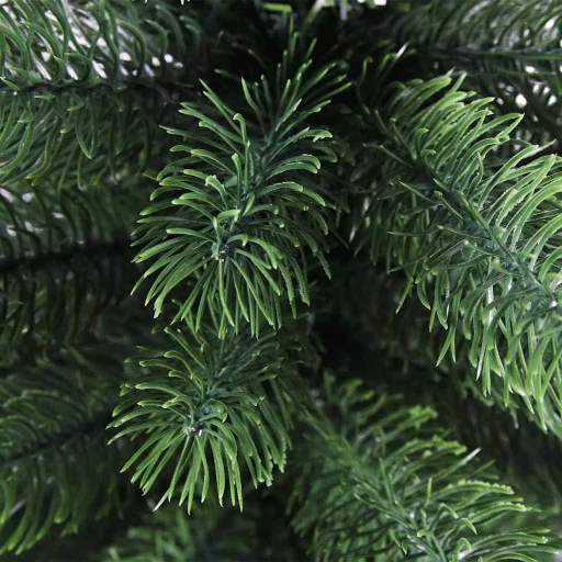 Zöld műkarácsonyfa élethű tűlevelekkel 90 cm