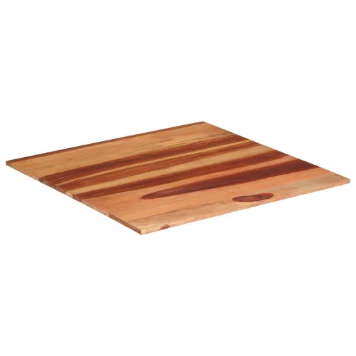 Tömör akácfa asztallap 15-16 mm 80 x 80 cm