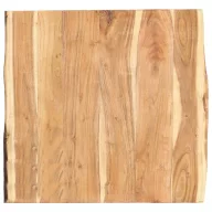 Tömör akácfa asztallap 58 x (50-60) x 3,8 cm