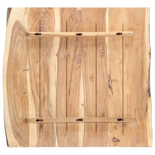 Tömör akácfa asztallap 58 x (50-60) x 3,8 cm