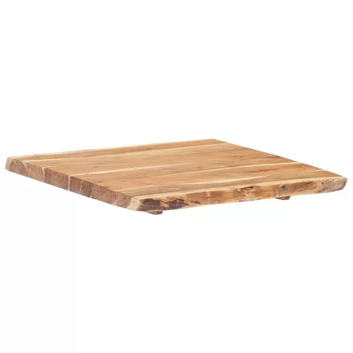 Tömör akácfa asztallap 58 x (50-60) x 3,8 cm