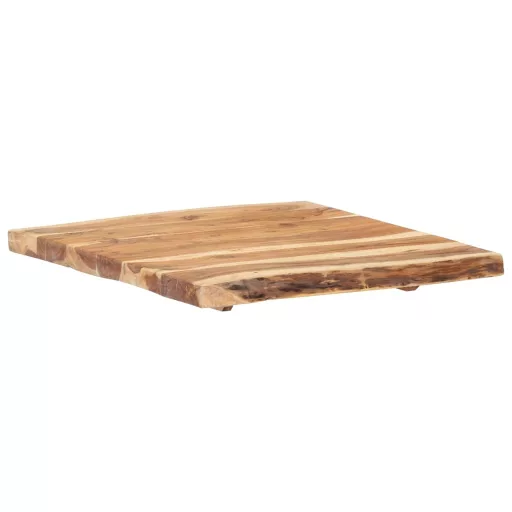 Tömör akácfa asztallap 58 x (50-60) x 3,8 cm