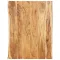 Tömör akácfa asztallap 80 x (50-60) x 2,5 cm
