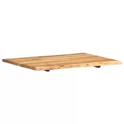 Tömör akácfa asztallap 80 x (50-60) x 2,5 cm