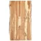 Tömör akácfa asztallap 118 x (50-60) x 3,8 cm