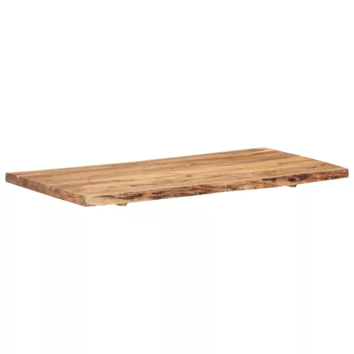 Tömör akácfa asztallap 118 x (50-60) x 3,8 cm