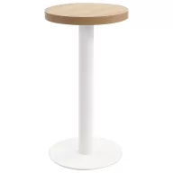 Világosbarna MDF bisztróasztal 40 cm
