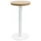 Világosbarna MDF bisztróasztal 40 cm