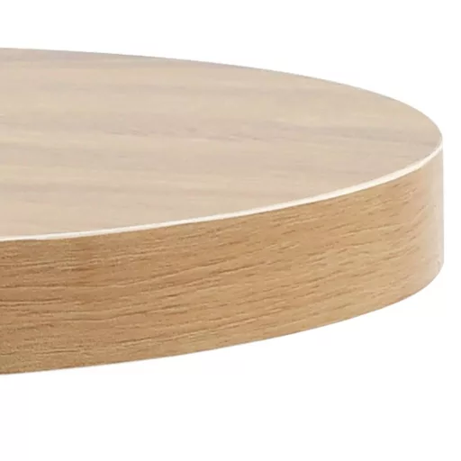Világosbarna MDF bisztróasztal 40 cm