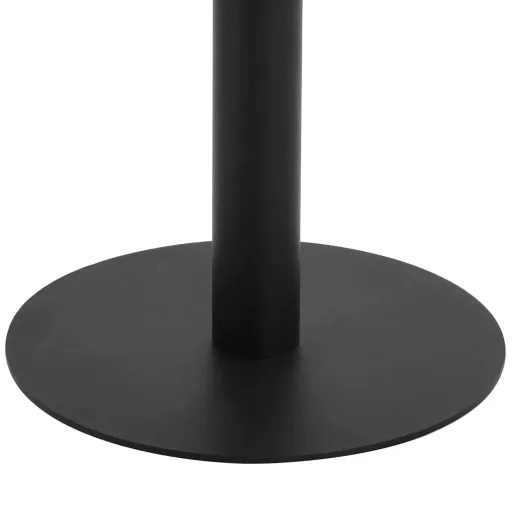 Sötétbarna MDF bisztróasztal 60 x 60 cm
