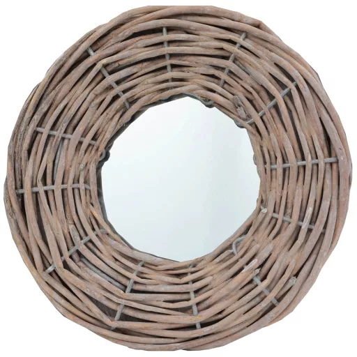3 db fonott vesszőkeretes tükör 15 cm
