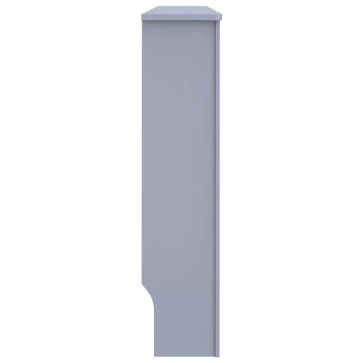 Antracitszürke MDF radiátorburkolat 152 x 19 x 81,5 cm