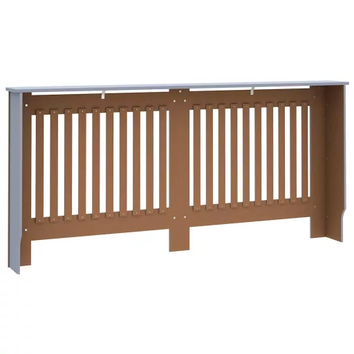 Antracitszürke MDF radiátorburkolat 172 x 19 x 81,5 cm