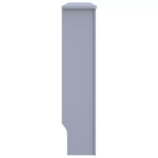 Antracitszürke MDF radiátorburkolat 152 x 19 x 81,5 cm