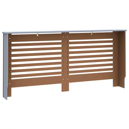 Antracitszürke MDF radiátorburkolat 172 x 19 x 81,5 cm
