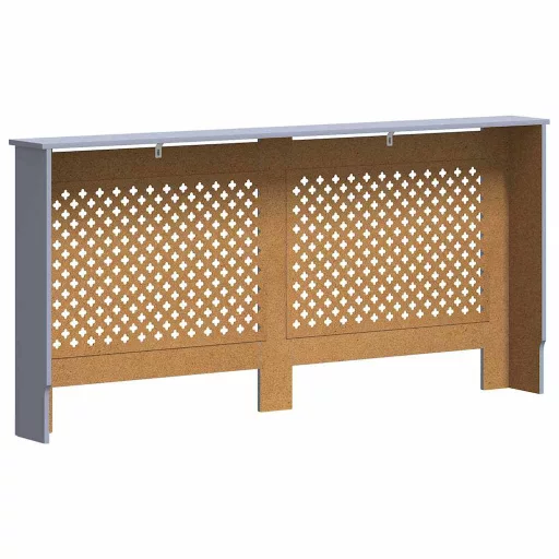 Antracitszürke MDF radiátorburkolat 172 x 19 x 81,5 cm