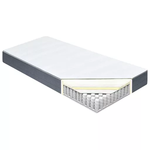 Dobozrugós ágymatrac közepes keménységű 200 x 90 x 20 cm
