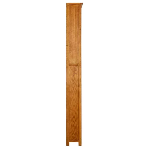 7 szintes tömör tölgyfa könyvespolc 90 x 22,5 x 200 cm
